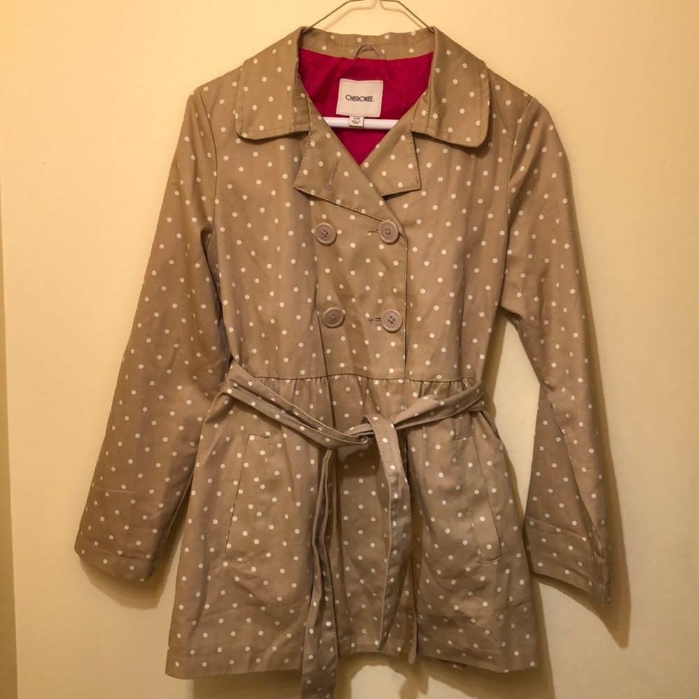 Girl spring coat